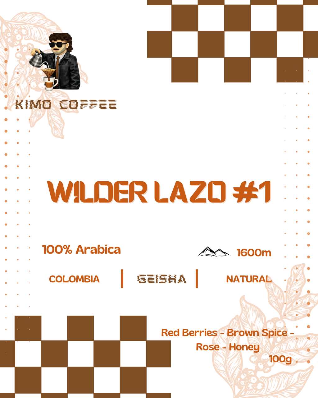Wilder Lazo Geisha L–1895 (100g)
